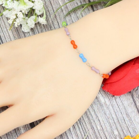 "Trendy Handmade Bracelet – A Stylish Gift for Women & Girls, MAR091161 - Picture 4 of 10